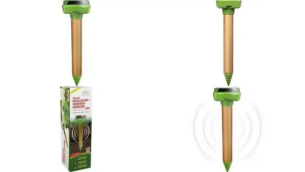 Gardigo Wühlmausvertreiber Funktionsart Vibration Wirkungsbereich 1250m² 1St. für den Außenbereich