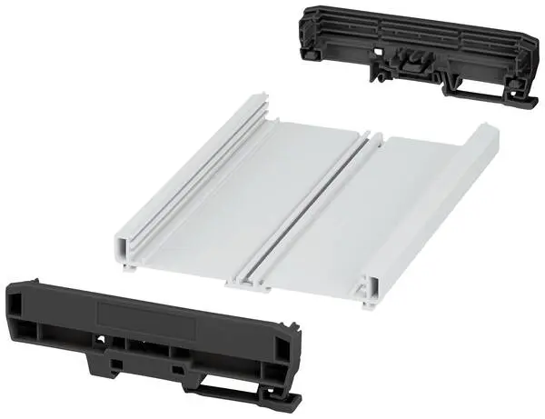 Phoenix Contact UM-PRO-KIT-B122-L180-7035 1310989 Profil-Gehäuse 183.8 x 142.3 x 39.45 PA Lichtgrau (RAL 7035), Schwarz