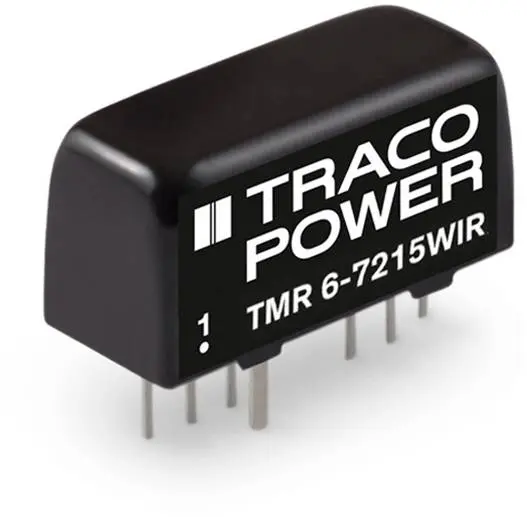 TracoPower DC/DC-Wandler, Print 110 V/DC 250 mA 6 W Anzahl Ausgänge: 1 x Inhalt 10 St. inkl. Sicherungen