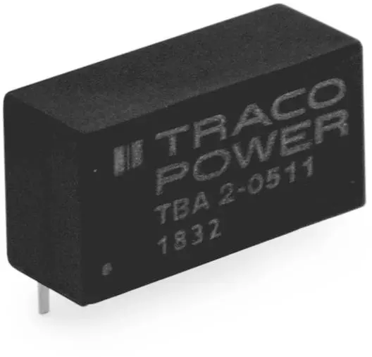 TracoPower TBA 2-2413 DC/DC-Wandler, Print 130 mA 2 W Anzahl Ausgänge: 1 x Inhalt 1 St.