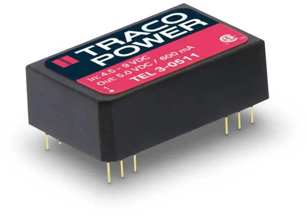 TracoPower TEL 3-2422 DC/DC-Wandler, Print 24 V/DC 12 V/DC, -12 V/DC 125 mA 3 W Anzahl Ausgänge: 2 x Inhalt 1 St.