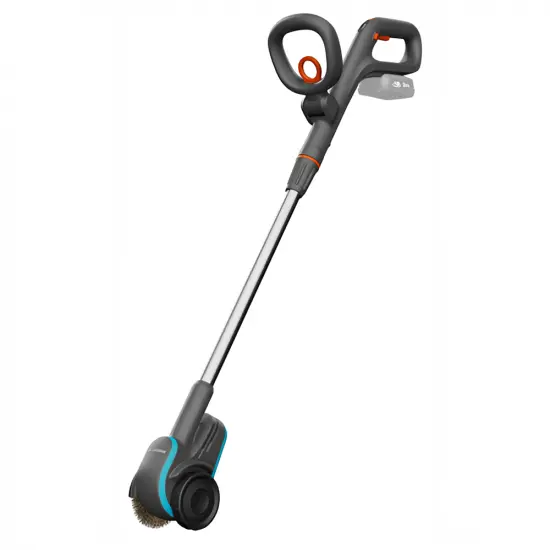 Gardena EasyWeed 1800/18V P4A solo - Akku-Fugenbürste - OHNE AKKU UND LADEGERÄT für effiziente Unkrautbekämpfung
