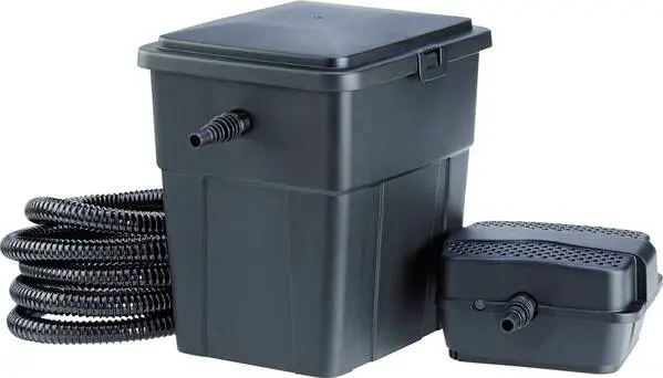 Pontec 51226 Pondoclear Set 4000 Filter-Set mit UVC-Klärgerät für Süßwasser