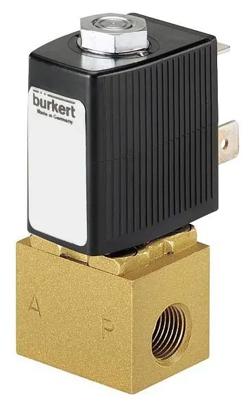 Bürkert 2/2-Wege-Magnetventil direktwirkend Typ 6011-A012FFMSMM41-2-024/DC-04 PA 134084