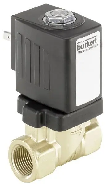 Bürkert 2/2-Wege-Magnetventil zwangsgeskostspieligt Typ 6213-EV-A100FFMSGM83-6-024/DC-10 221610