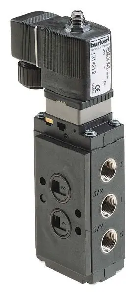 Bürkert 3/2-und 5/2-Wege-Pfrischmatikventil 32mm Typ 6519-W060-GM82-FS05-B5-024/DC-02 131421