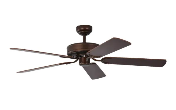 Pepeo Deckenventilator Potkuri Aged Bronze / Walnuss 132 cm mit Zugkette 1335201232