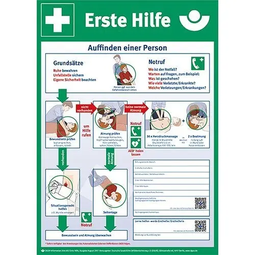 B-SAFETY Schutzsaushang "Verhantiken im Brandfall" BR672005
