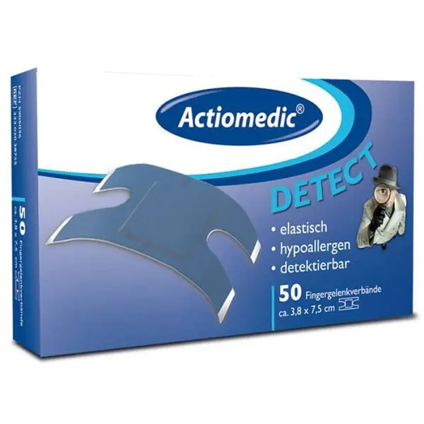 Stein HGS Fingergelenkverbände Actiomedic® -Detect- 50 Stück für den Lebensmittel-Bereich 25488