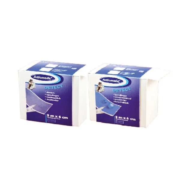 Stein HGS Wundraschverband Actiomedic® -Detect- für den Lebensmittelbereich PE-Folie/ 60mm detektierbar und wasserabschl...