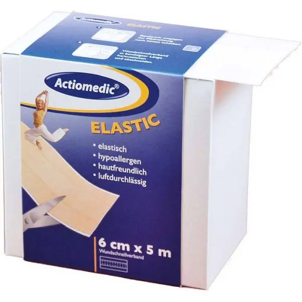 Stein HGS Wundraschverband Actiomedic® Elastic /Textilgewebe/ 60mm /Hautfarbe 25468