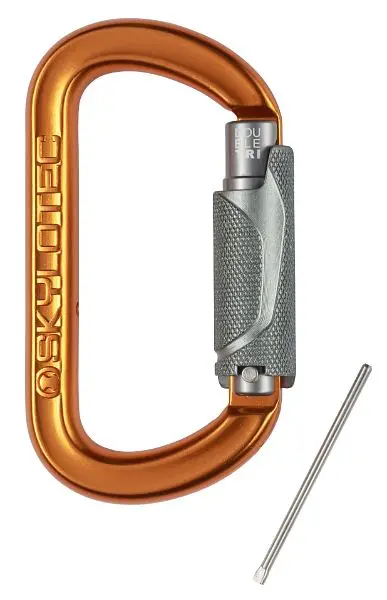 Skylotec Karabiner Trilock captive pin DOUBLE-O TRI CAP H-190-01