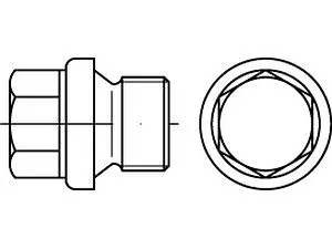 Verschlussschrauben DIN 910 Messing M 30 x 15 VE=S (10 Stück)