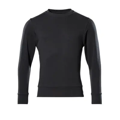 MASCOT® - Sweatshirt CROSSOVER, Schwarz, Größe 4XL Einfach zu wechseln