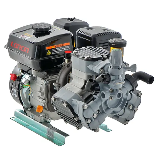 Motorpumpe zum Sprühen Comet MTP P40/20 SC 4T - Motor Loncin G200F - für Säuren und Chemikalien robust und verschleiß...