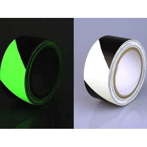 B-SAFETY Fluchtweg-Klebeband als Warnmarkierung langnachleuchtend 50 mm AR236050