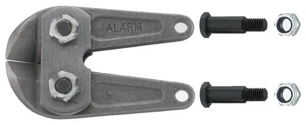 ALARM Ersatzkopf frisch mit Schrauben Loch-Abstand 49 mm Ø 10 mm zu Spanndrahtabschneider 20255 56020273