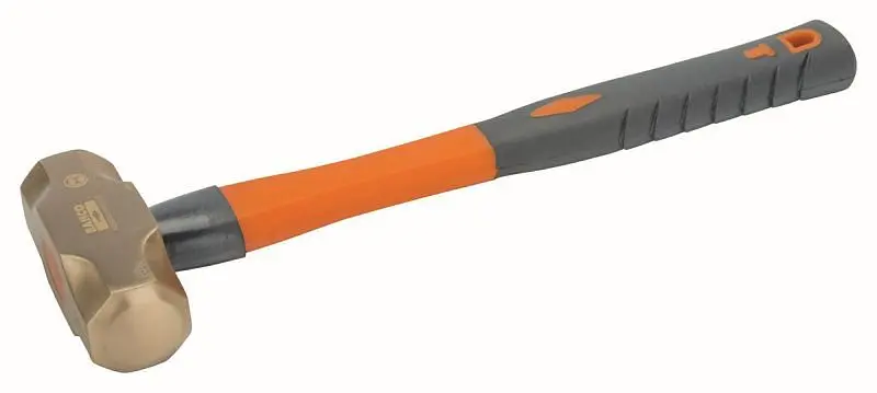 Bahco Vorschlaghammer Fiberglas-Stiel funkenfrei Berylliumkupfer 10.000g NSB502-10000-FB