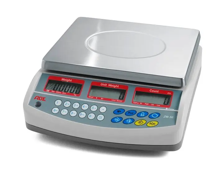 ADE Zählwaage ZW50-3 Höchstlast: 3kg Ziffernschritt: 01g 2850-3