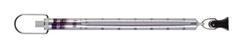 PESOLA Federwaage 600g Teilung 5g Medio Linie violett mit Klammer 40600