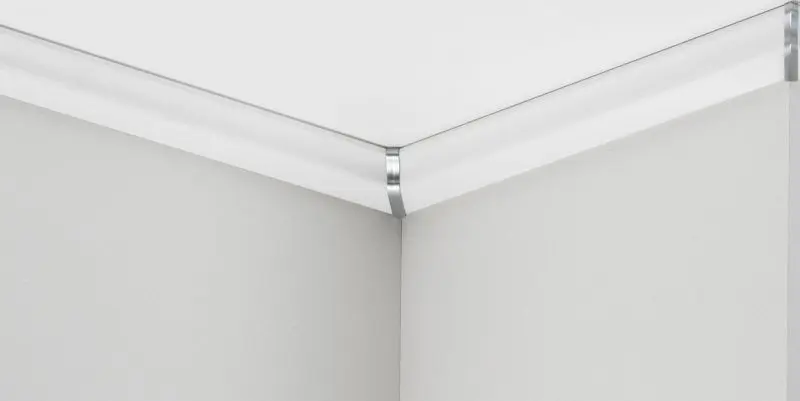 Parador Innenecken für Deckenabschlussleisten DAL 1 Alu-Optik 2 Stück 279316
