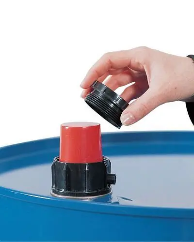 DENIOS Überfüllanzeige für 2"- und 3/4"-Spundöffnungen mit separatem Schraubverschluss 148370