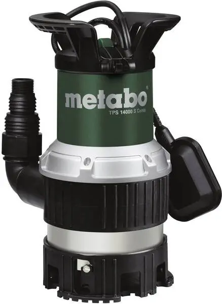 Metabo TPS 14000 S COMBI 251400000 Klarwasser-Tauchpumpe 14000 l/h 8.5 m