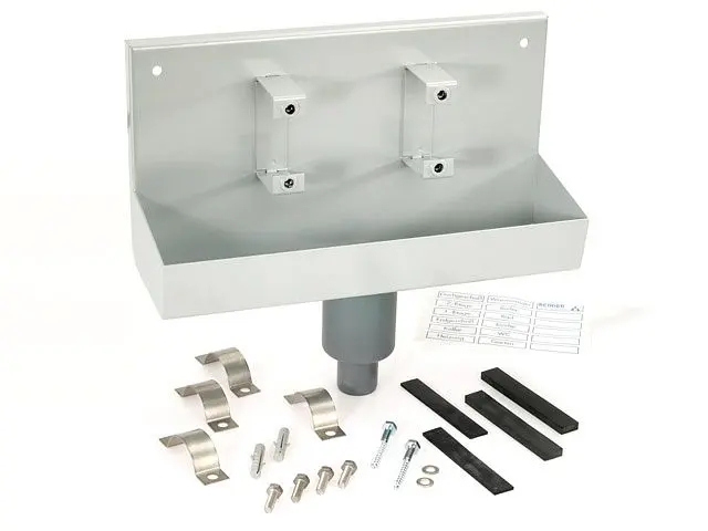 BENDER Entleerrinne mit Rückwand 670 mm 4442000