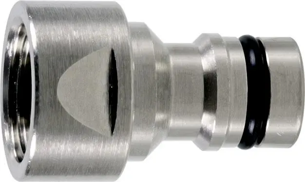 GEKA plus-Hahnstecker "Stecksystem" IG G 3/4" MS Ni VE: 5 Stück 46.0711.8