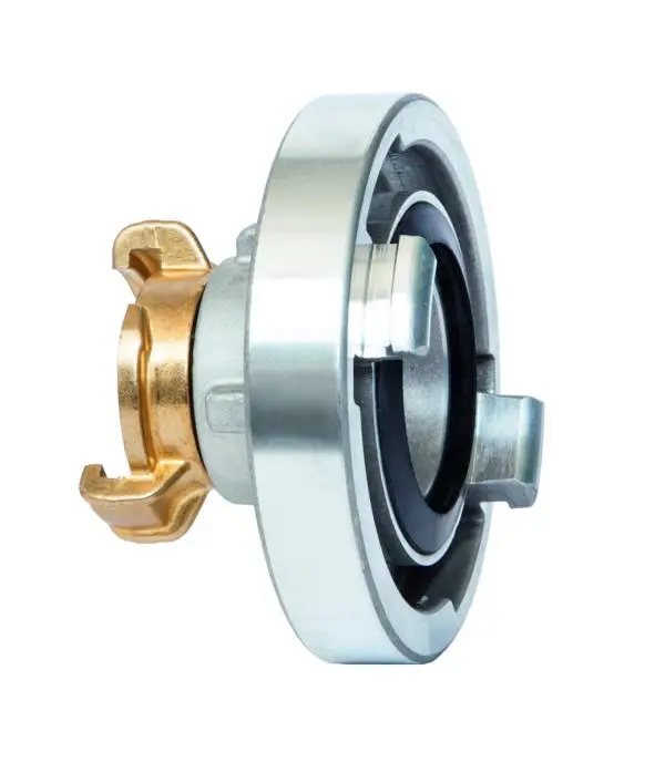 GEKA plus-STORZ C-Adapter AG G 1 1/4" MS Cr - IG G 1 1/4" LM 10.3119