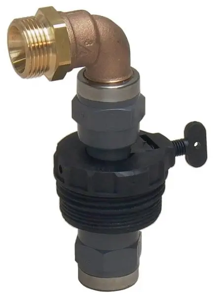 MATO Fassadapter 2" mit 90 Grad Winkelstück 3470418