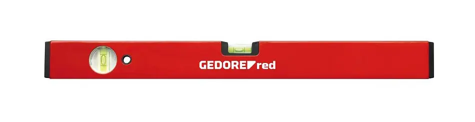 GEDORE red Wasserwaage Länge 600mm 2xLibelle Alu. 3301436
