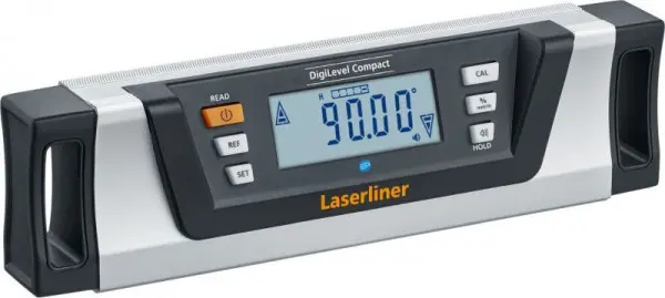 Laserliner DigiLevel Compact Digitale Elektronik-Wasserwaagen Betriebsdauer: etwa 55 Stunden VE: 2 Stück 081.280A