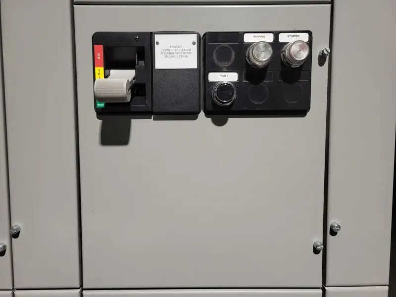 7.5 hp, 600V, 15A FVNR Starter, Size 1 Bucket Freedom 2100 MCC Frame für Motorradbatterien