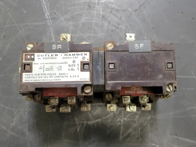 27 Amp, NEMA Size 1 Electric Motor Starter A50CNV0 mit Kabelbaum & Adaptern