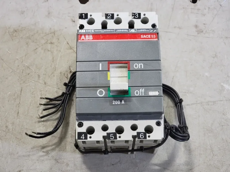 Automatische 200 Amp 3 Pole Circuit Breaker 122160003-001