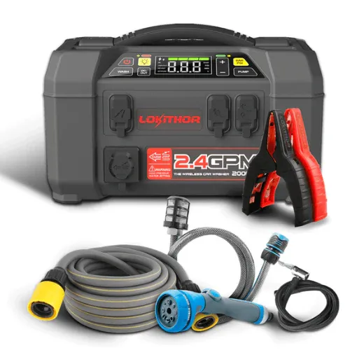 Schnelllade- Lokithor Jump Starter Car Washer AW401