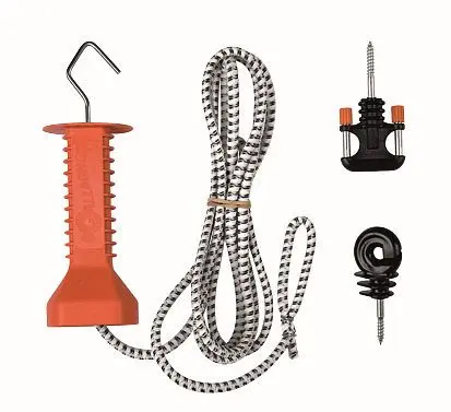 Gallagher Cord-Torset dehnbar 3 bis 6m weiß 016412