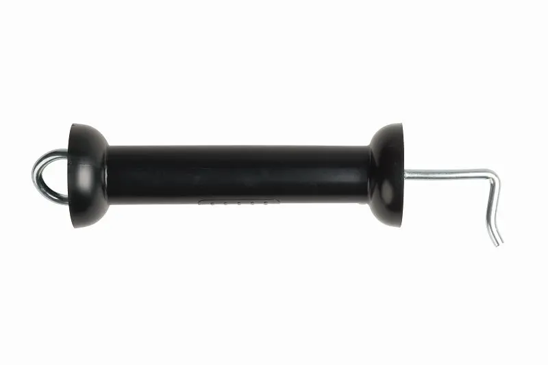 Pulsara Torgriff Typ "N" mit Zugfeder und Haken schwarz 055975