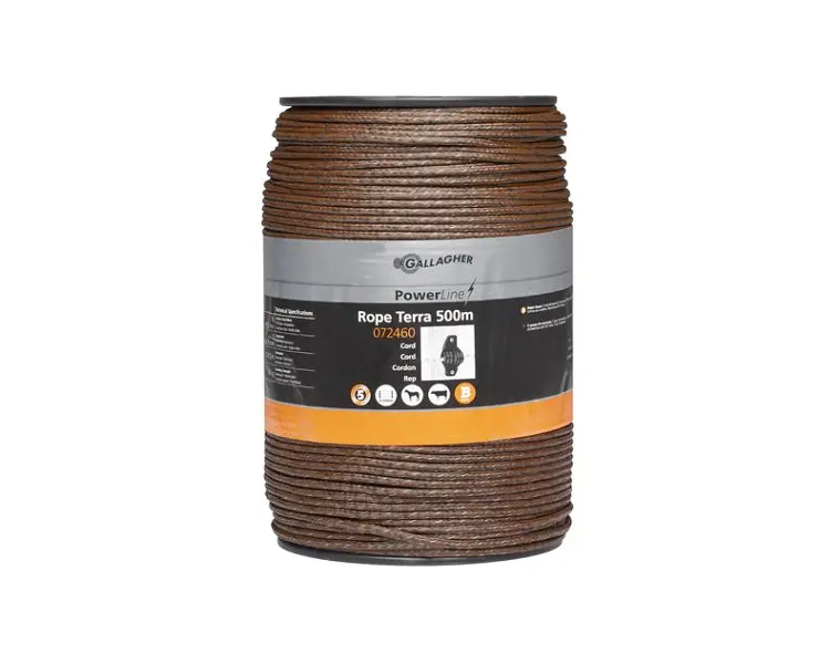 Gallagher PowerLine Cord 500m terra 072460