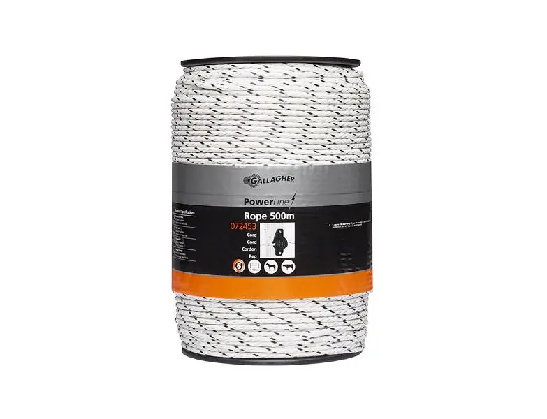 Gallagher PowerLine Cord 500m weiß 072453
