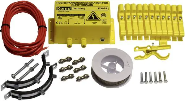 Kemo FG 025 Set Weidezaun Funktionsart Strom 1 St.