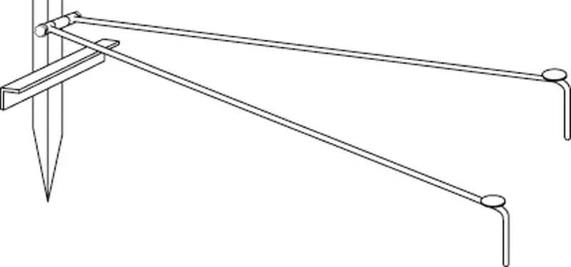 Gallagher Ausleger für Montagepfähle 022205