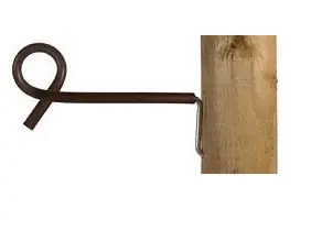 Gallagher Abstand-Ösenisolator 175cm terra VE: 10 Stück 720234