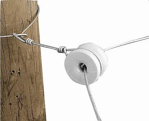 Gallagher Porzellan Eckisolator VE: 6 Stück 015146