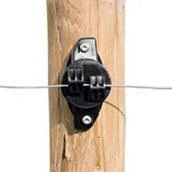 Gallagher W-Isolator Standard schwarz VE: 175 Stück 028498