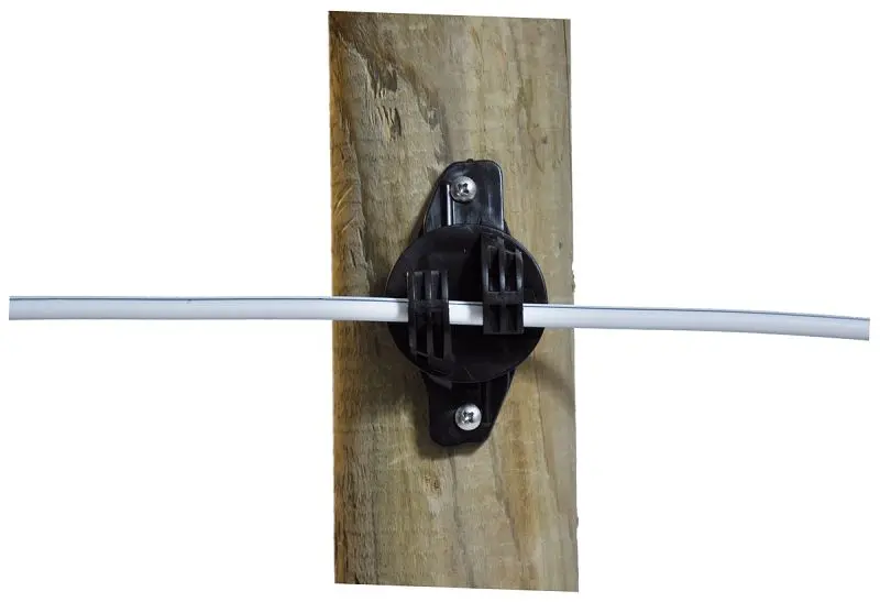 Gallagher W-Isolator Super schwarz VE: 25 Stück 067605