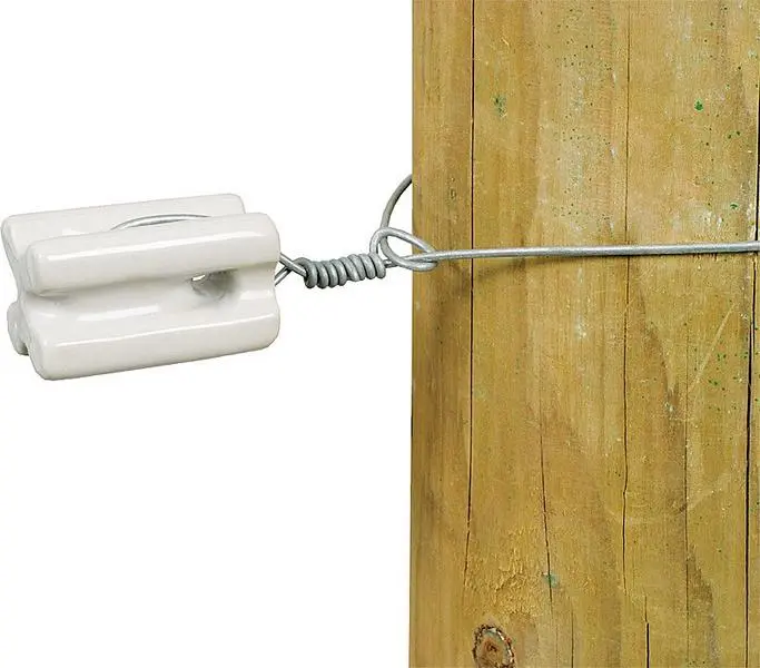 Patura Porzellan-Zugisolator für hohe Zugkraft (Eimer mit 50 Stück) 169250