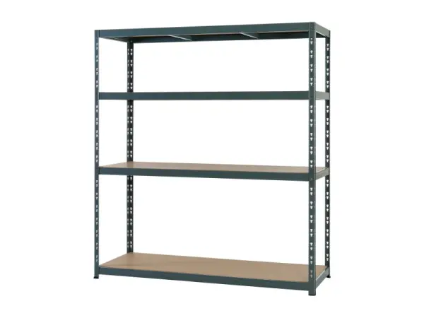 pro-bau-tec Weitspannregal Tragkraft 250 kg grau 180 x 160 x 60 cm 10235