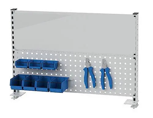 Bedrunka+Hirth Multi-Wand-Aufbau mit 2 Tragsäulen Loch- und Magnetwand 03.900.12.02A